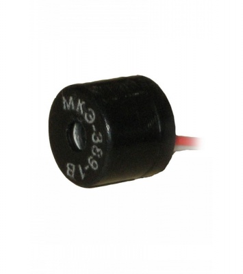 Микрофон малогабаритный конденсаторный электретный МКЭ-389-1В